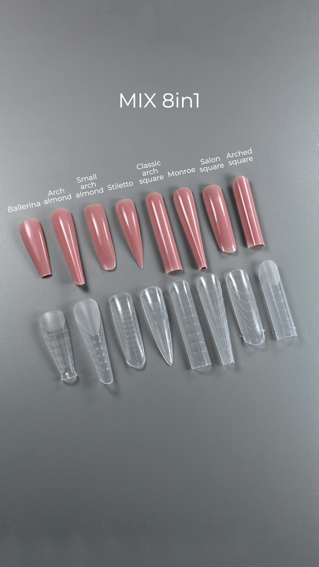 TOUCH Nail Tips Square 120 бр.