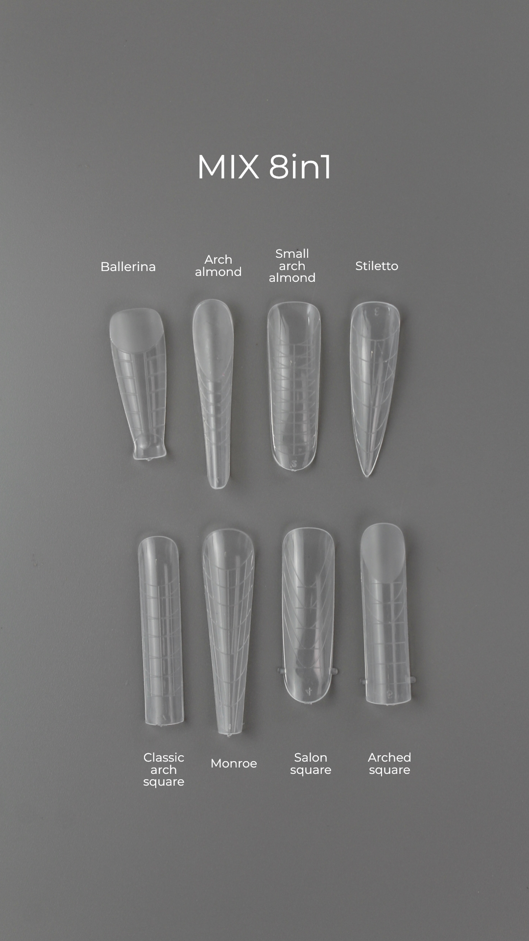 TOUCH Nail Tips Square 120 бр.